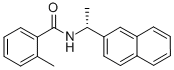 2-Methyl-n-(1r-naphthalen-2-yl-ethyl)-benzamide Structure,1093070-10-0Structure