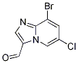 Imidazo[1,2-a]pyridine-3-carboxaldehyde, 8-bromo-6-chloro- Structure,1093092-63-7Structure