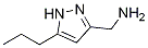 (5-Propyl-1h-pyrazol-3-yl)methanamine Structure,1093415-70-3Structure