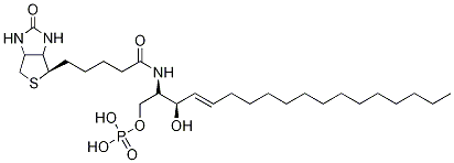 N-biotinyl d-erythro-sphingosine-1-phosphate Structure,1093733-24-4Structure