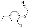 2-((2-Chloro-4-ethylphenyl)thio)acetonitrile Structure,1093758-93-0Structure