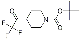 Tert-butyl 4-(2,2,2-trifluoroacetyl)piperidine-1-carboxylate Structure,1093759-80-8Structure