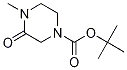 Tert-butyl 4-methyl-3-oxopiperazine-1-carboxylate Structure,109384-26-1Structure