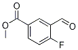 4-Fluoro-3-formylbenzoic acid methyl ester Structure,1093865-65-6Structure