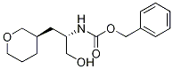 Benzyl((s)-1-hydroxy-3-((r)-tetrahydro-2h-pyran-3-yl)propan-2-yl)carbamate Structure,1093869-17-0Structure