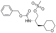 (S)-2-(((benzyloxy)carbonyl)amino)-3-((r)-tetrahydro-2h-pyran-3-yl)propylmethanesulfonate Structure,1093869-18-1Structure