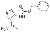 Benzyl 3-carbamoylthiophen-2-ylcarbamate Structure,1093877-96-3Structure