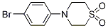 4-(4-Bromo-phenyl)-thiomorpholine 1,1-dioxide Structure,1093878-42-2Structure
