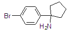 1-(4-Bromophenyl)cyclopentanamine Structure,1094341-13-5Structure