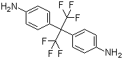 2,2-Bis(4-aminophenyl)hexafluoropropane Structure,1095-78-9Structure