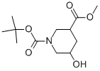 Methyl 1-Boc-5-Hydroxypiperidine-3-carboxylate Structure,1095010-47-1Structure