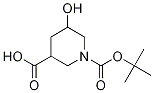 1-Boc-5-Hydroxypiperidine-3-carboxylic Acid Structure,1095010-48-2Structure