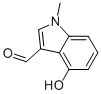 4-Hydroxy-1-methyl-1h-indole-3-carboxaldehyde Structure,109523-69-5Structure