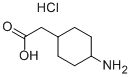 2-(4-Aminocyclohexyl)acetic acid hydrochloride Structure,109572-36-3Structure