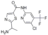 2-(1-Aminoethyl)-n-(5-chloro-4-(trifluoromethyl)pyridin-2-yl)thiazole-5-carboxamide Structure,1095823-56-5Structure