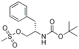 N-[(1s)-1-[[(methylsulfonyloxy)]methyl]-2-phenylethyl]carbamic acid tert-butyl ester; (2s)-2-({[(1,1-dimethylethyl)oxy]carbonyl}amino)-3-phenylpropyl methanesulfonate Structure,109687-66-3Structure