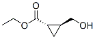 Cyclopropanecarboxylicacid,2-(hydroxymethyl)-,ethylester,(1s,2s)- Structure,109716-55-4Structure