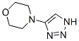 Morpholine, 4-(1h-1,2,3-triazol-4-yl)-(9ci) Structure,109831-91-6Structure