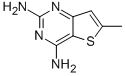 2,4-Diamine-6-methyl-thieno[3,2-d]pyrimidine Structure,109879-87-0Structure