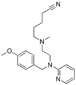 N’-(4-cyanobutyl)-n-(4-methoxybenzyl)-n’-methyl-n-2-pyridinyl-1,2-ethanediamine Structure,109912-34-7Structure