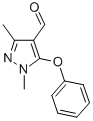 1,3-Dimethyl-5-phenoxy-1h-pyrazole-4-carboxaldehyde Structure,109925-10-2Structure