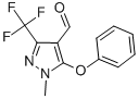 1-Methyl-5-phenoxy-3-(trifluoromethyl)-1h-pyrazole-4-carboxaldehyde Structure,109925-42-0Structure