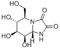 (5R,6R,7S,8R,8aS)-6,7,8-Trihydroxy-5-(Hydroxymethyl)-1,5,6,7,8,8a-Hexahydroimidazo[1,2-a]Pyridine-2,3-Dione Structure,109944-15-2Structure