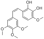 (Z)-3-methoxy-6-(3,4,5-trimethoxystyryl)benzene-1,2-diol Structure,109971-63-3Structure