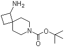 1-Amino-7-boc-7-azaspiro[3.5]nonane Structure,1100748-84-2Structure