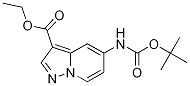 Ethyl 5-((tert-butoxycarbonyl)amino)pyrazolo[1,5-a]pyridine-3-carboxylate Structure,1101120-33-5Structure