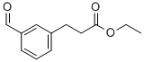 Ethyl 3-(3-formylphenyl)propanoate Structure,110114-05-1Structure