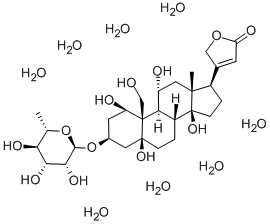 Ouabain Structure,11018-89-6Structure