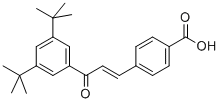 4-[(1E)-3-[3,5-Bis(1,1-Dimethylethyl)phenyl]-3-oxo-1-propenyl]benzoic acid Structure,110368-33-7Structure