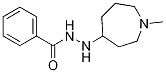 Benzoic acid,2-(hexahydro-1-methyl-1h-azepin-4-yl)hydrazide Structure,110406-94-5Structure