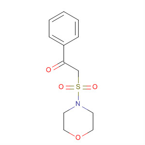 N-[(2-phenyloxo-2-ethane)sulphonyl]morpholine Structure,110417-55-5Structure