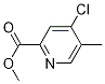 Methyl 4-chloro-5-methylpicolinate Structure,1104455-41-5Structure