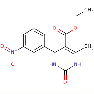 Ethyl 6-methyl-4-(3-nitrophenyl)-2-oxo-1,2,3,4-tetrahydropyrimidine-5-carboxylate Structure,110448-29-8Structure