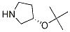 (3S)-3-(1,1-dimethylethoxy)pyrrolidine Structure,1104643-25-5Structure