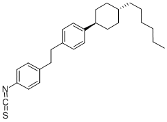 1-(4-Trans-Hexylcyclohexyl)-4-[2-(4-isothiocyanatophenyl)ethyl]benzene Structure,110499-95-1Structure