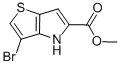 3-Bromo-4h-thieno[3,2-b]pyrrole-5-carboxylic acid methyl ester Structure,1105187-36-7Structure