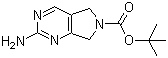 Tert-butyl 2-amino-5h-pyrrolo[3,4-d]pyrimidine-6(7h)-carboxylate Structure,1105187-42-5Structure