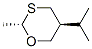 1,3-Oxathiane,2-methyl-5-(1-methylethyl)-,trans-(9ci) Structure,110523-71-2Structure