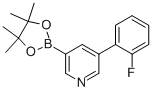 3-(2-Fluorophenyl)-5-(4,4,5,5-tetramethyl-1,3,2-dioxaborolan-2-yl)-pyridine Structure,1105663-86-2Structure