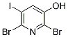 2,6-Dibromo-5-iodopyridin-3-ol Structure,1105675-63-5Structure