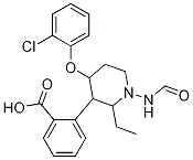 Ethyl 3-(4-(2-chlorophenoxy)piperidine-1-carboxamido)benzoate Structure,1105686-09-6Structure