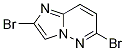 Imidazo[1,2-b]pyridazine, 2,6-dibromo- Structure,1105714-53-1Structure