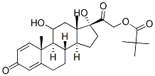 Prednisolone 21-trimethylacetate Structure,1107-99-9Structure