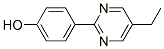 Phenol, 4-(5-ethyl-2-pyrimidinyl)-(9ci) Structure,110733-83-0Structure