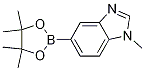 1-Methyl-5-(4,4,5,5-tetramethyl-1,3,2-dioxaborolan-2-yl)-1h-benzo[d]imidazole Structure,1107627-02-0Structure