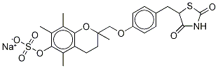 Troglitazone sulfate sodium Structure,110765-08-7Structure